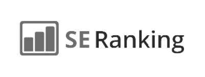 se ranking logo grayscale