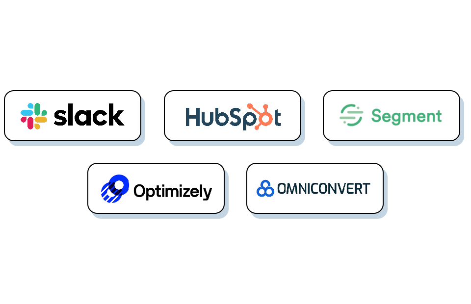 Hotjar can integrate with other marketing technology to help you monitor that journey across different touchpoints.