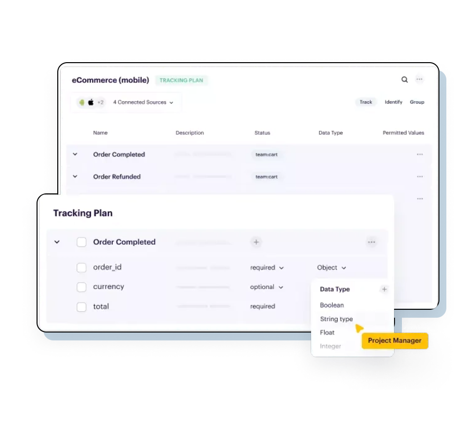 Segment's Protocol helps protect the integrity of your data and decisions with its ability to diagnose issues.