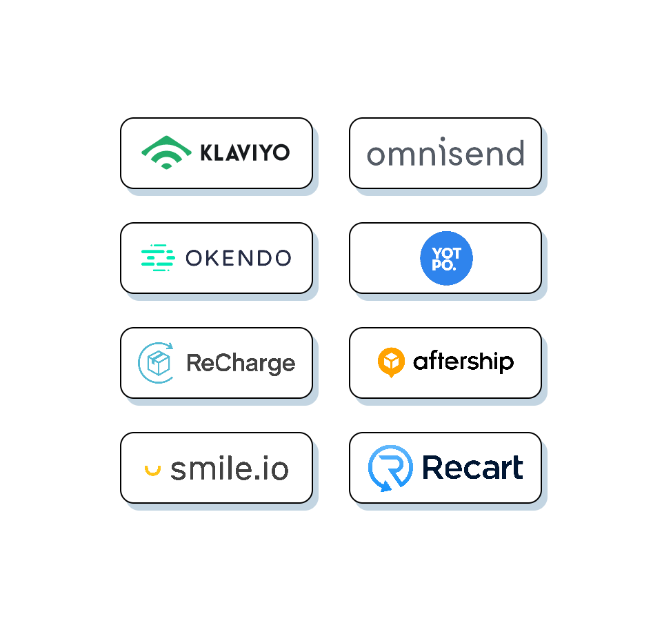 Gorgias integrates with your ecommerce platforms seamlessly. you can also contact us to explore more integration options.