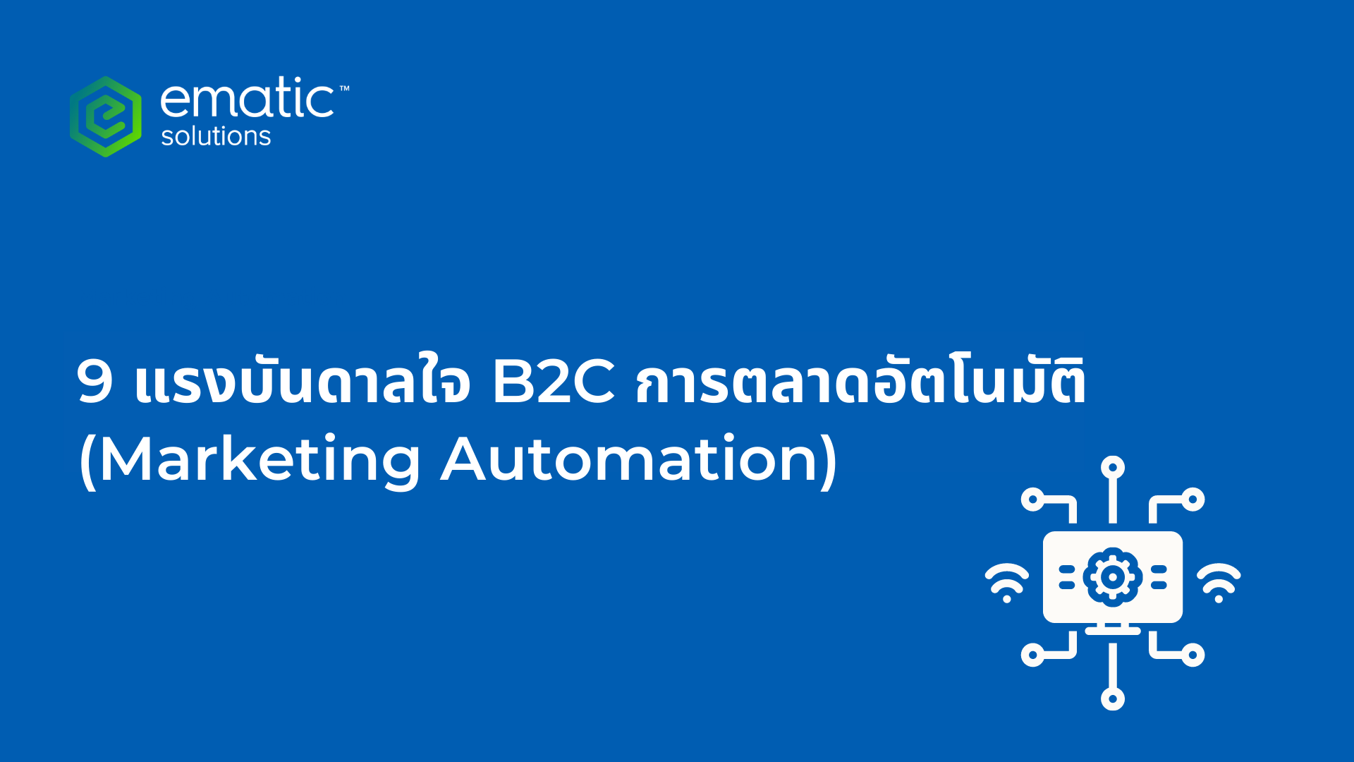 การตลาด-marketing-automation-B2C-campaign-monitor