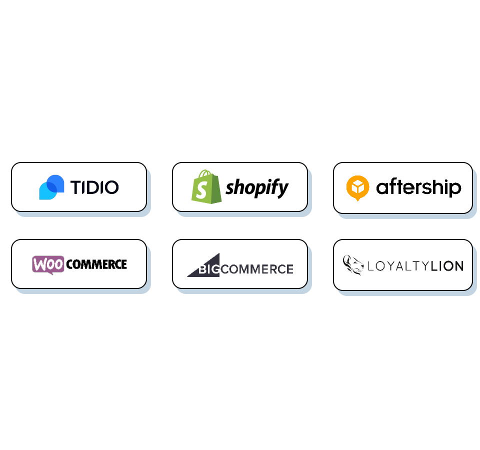 Omnisend has plug-and-play integration with Shopify and add-ons from ecommerce apps.