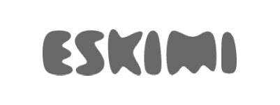 eskimi logo grayscale