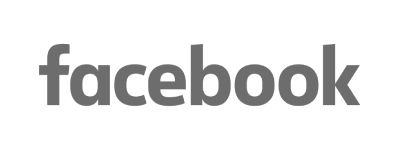 facebook logo grayscale