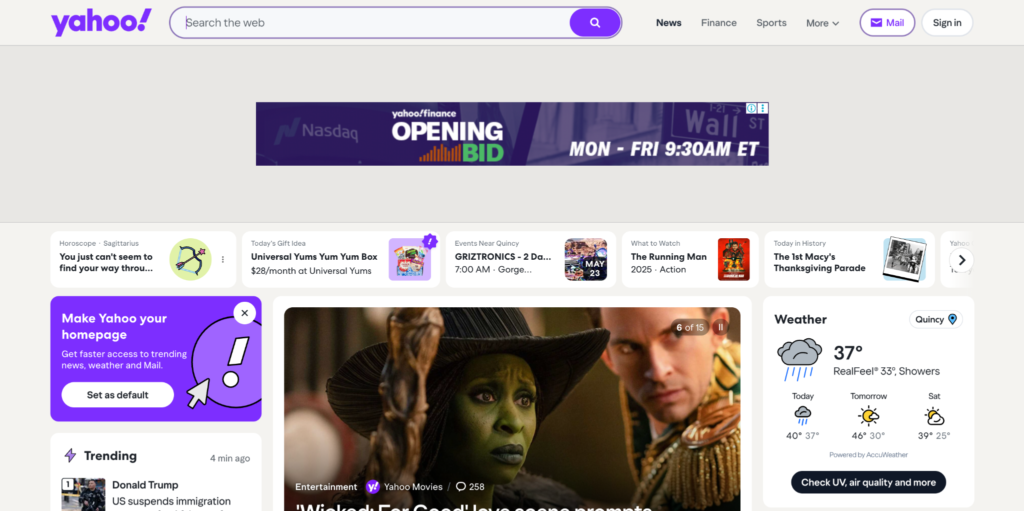 Search Engine: Yahoo!